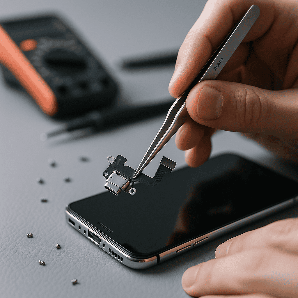 Ladeprobleme Wir beheben Ladeprobleme an Smartphone, Tablet und Mac in München. Express ab 30 Minuten, Originalteile, zertifizierte Techniker mit 20 Jahren Erfahrung, drei Filialen und Versand.