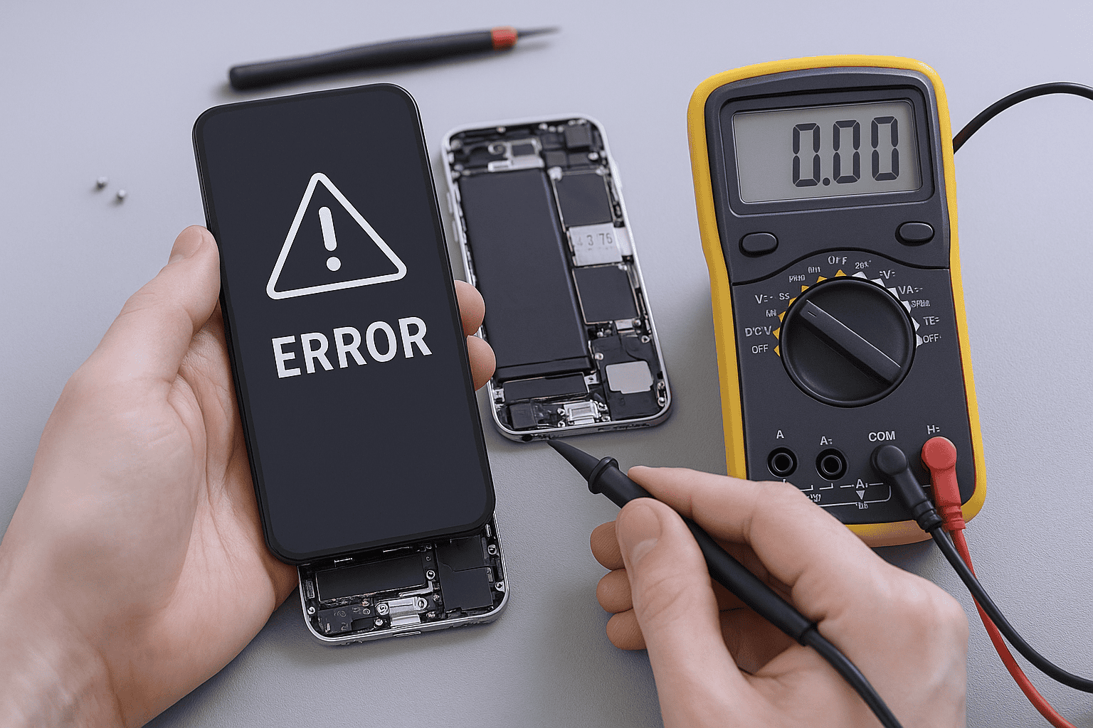 Schnelle Fehlerdiagnose in München für Handy, Smartphone, Tablet und MacBook. Express ab 30 Minuten, klare Ergebnisse, Originalteile, zertifizierte Techniker mit 20 Jahren Erfahrung, drei Filialen und Versand.